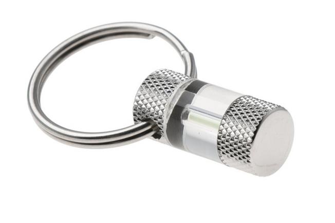 Afbeelding voor Knivesandtools Tritium MiniGlow Marker, Ice Blue, tweedelig, lichtgevende sleutelhanger