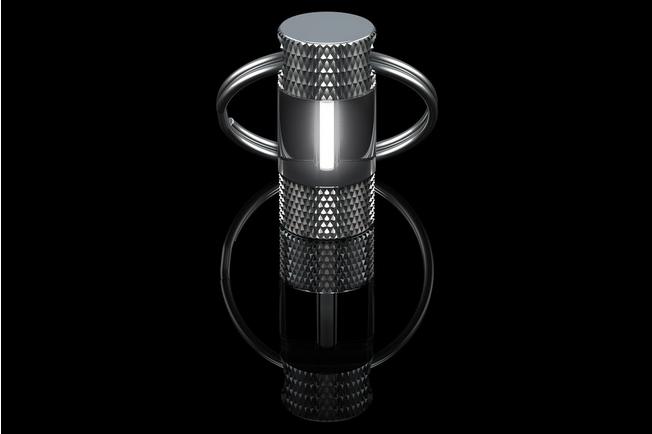 Afbeelding voor Knivesandtools Tritium MiniGlow Marker, White, tweedelig, lichtgevende sleutelhanger