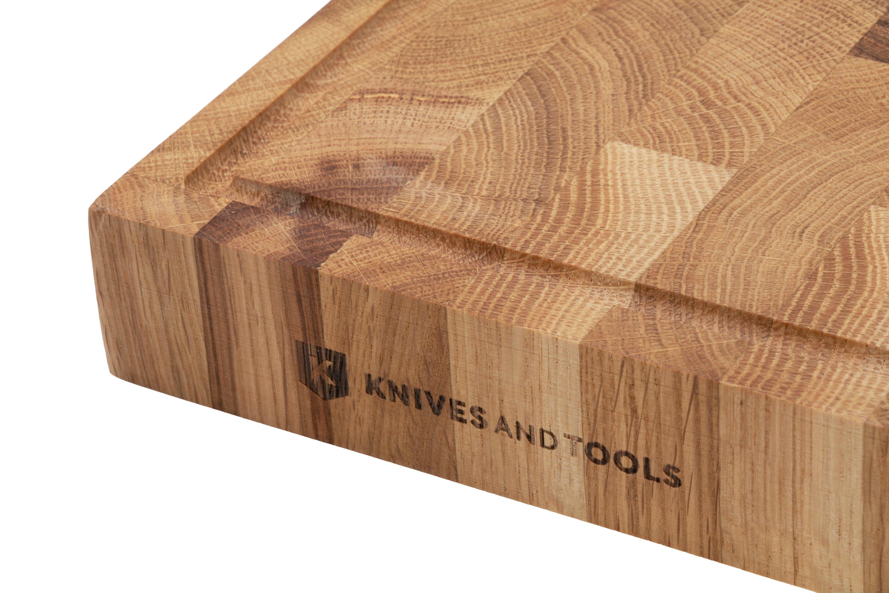 Tagliere In Legno Di Acacia EndlessFresh – 39x25 Cm Con Scanalatura, Manico E Piedini, Elegante E Sostenibile