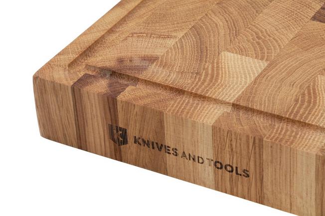 Afbeelding voor Knivesandtools End Grain Cutting Board P008-5430 eikenhout, 54 x 30 cm