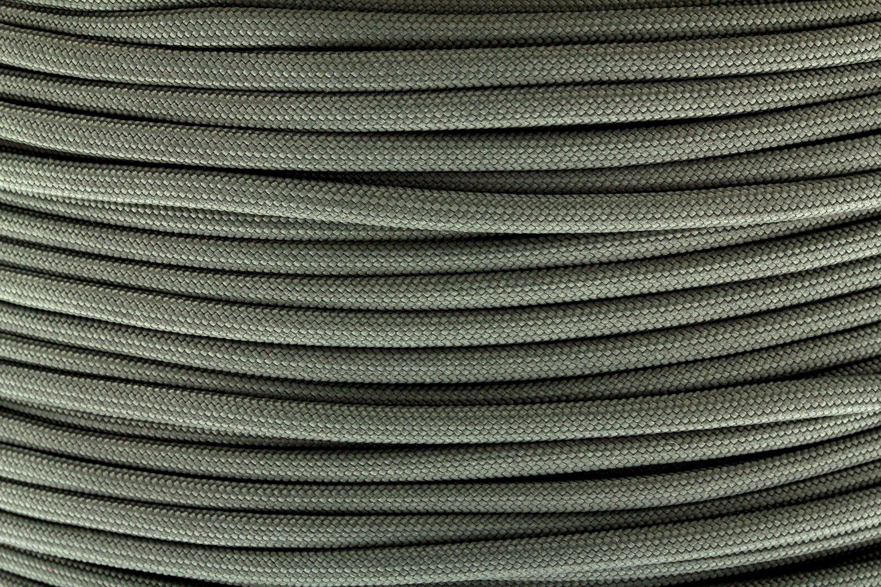 550 Paracord type III, color: Black, 1000 ft (304.8 m)