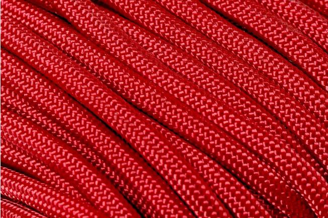 Image for 550 Paracord type III, Colour: Red, 100ft (30,48 m)