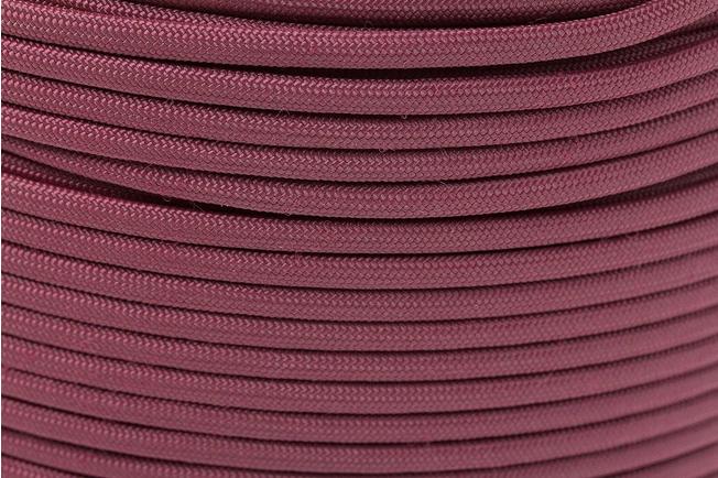 550 Paracord type III, colour: Maroon, 1000ft (304,8 m