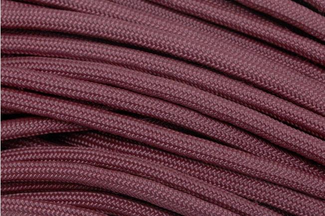 Image for 550 Paracord type III, Colour: Maroon, 100ft (30,48 m)