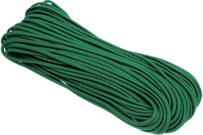 550 Paracord type III, Colour: Green, 100ft (30,48 m