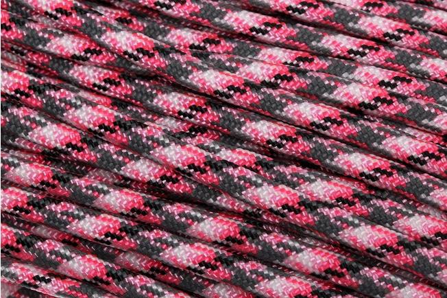 Image for 550 Paracord type III, Colour: Pink Camo, 100ft (30,48 m)