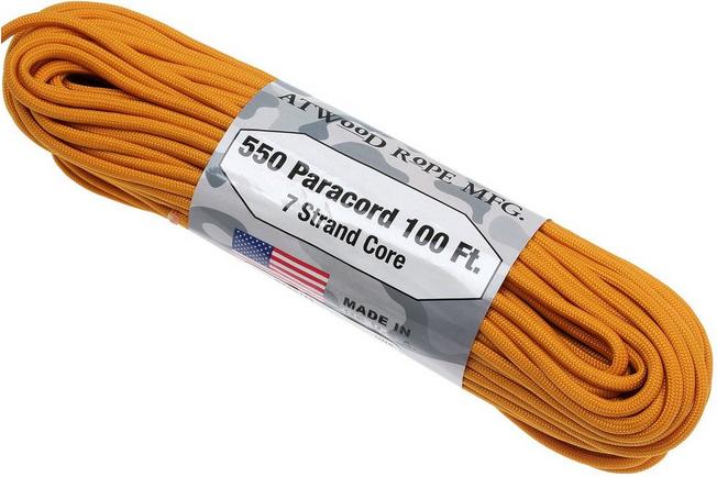 Atwood Rope 550 Paracord, 30 m / 100 ft 