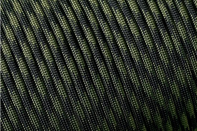 Knivesandtools 550 paracord type III, colour: camo dark camo, 1000 ft  (304.8 m)