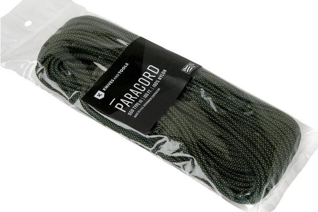 Moss Diamond - 550 Paracord - 100ft