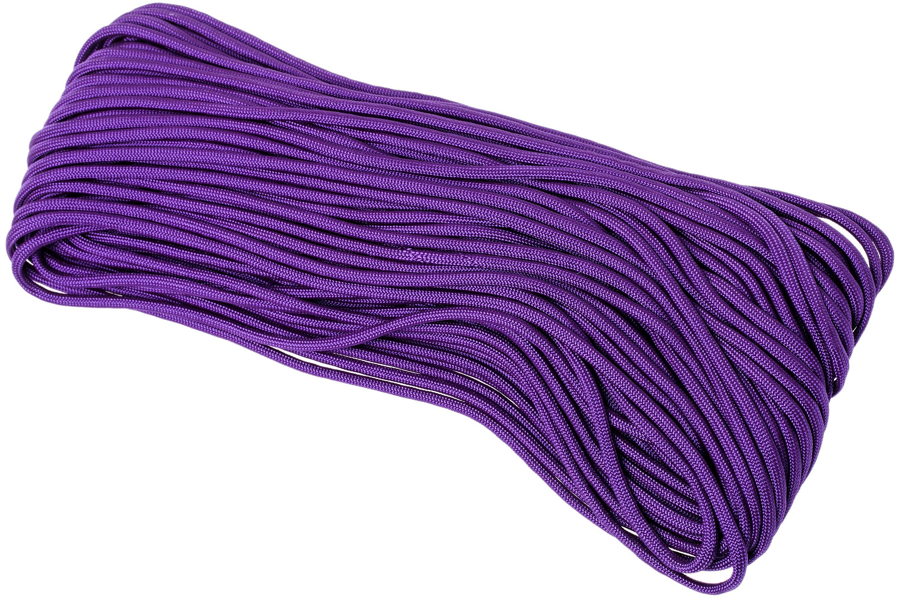 Knivesandtools 550 paracord type III, colour purple, 100 ft (30.48 m