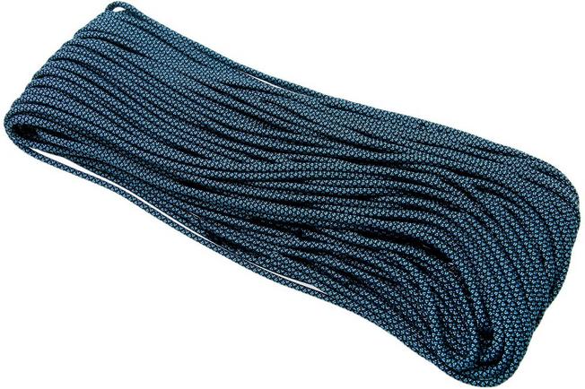 Knivesandtools 550 paracord type III, colour: baby blue diamond, 50 ft  (15.24 m)