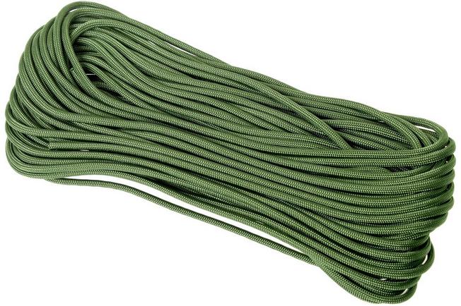 Knivesandtools 550 paracord type III, colour: fern 483, 50 ft (15.24 m)