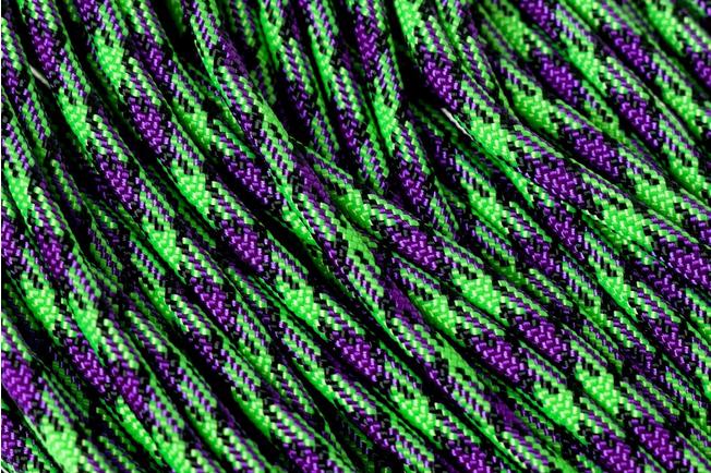 Knivesandtools 550 paracord type III, colour: zombie, 50 ft (15.24 m)
