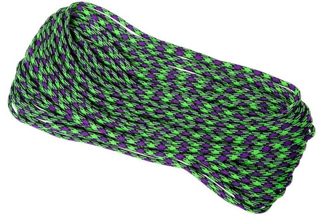 Knivesandtools 550 paracord type III, colour: zombie, 50 ft (15.24 m)