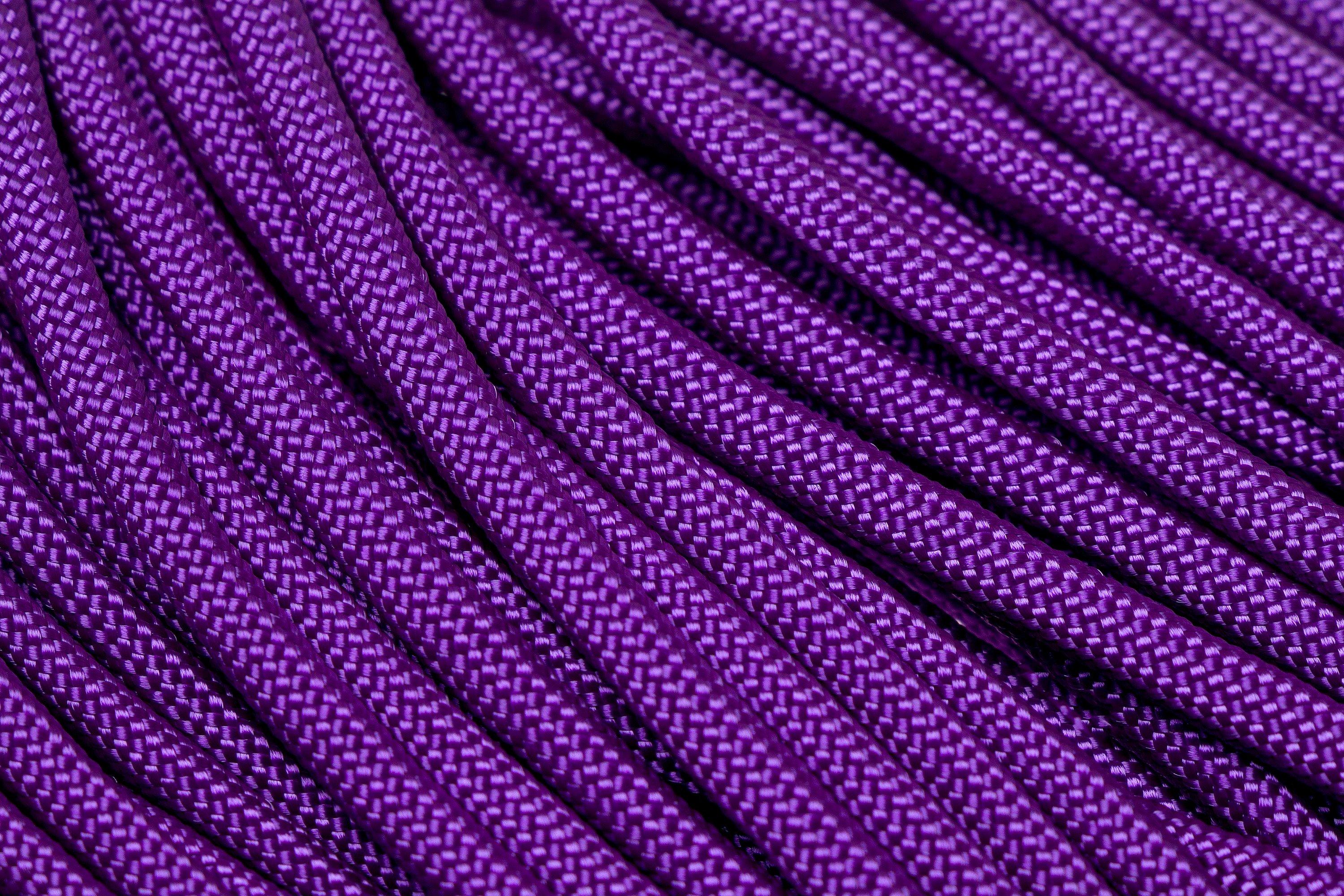 Acid Purple 550 lb Type III Paracord Survival Rope Bracelet - Made in the USA