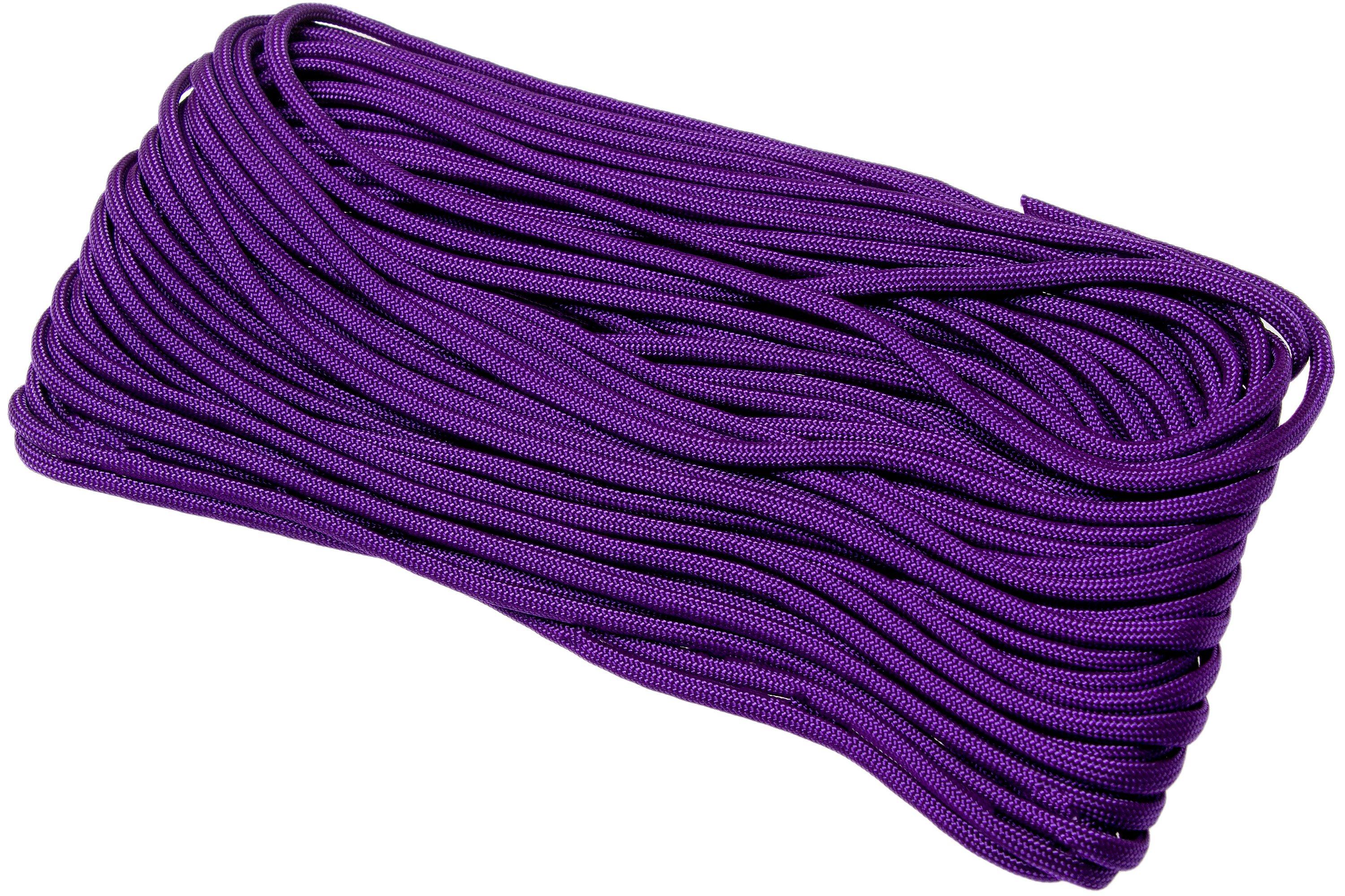 Knivesandtools 550 paracord type III, kleur purple, 50 ft (15,24 m