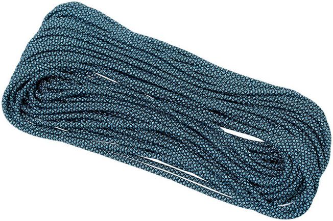 Knivesandtools 550 paracord type III, colour: baby blue diamond, 25 ft  (7.62 m)