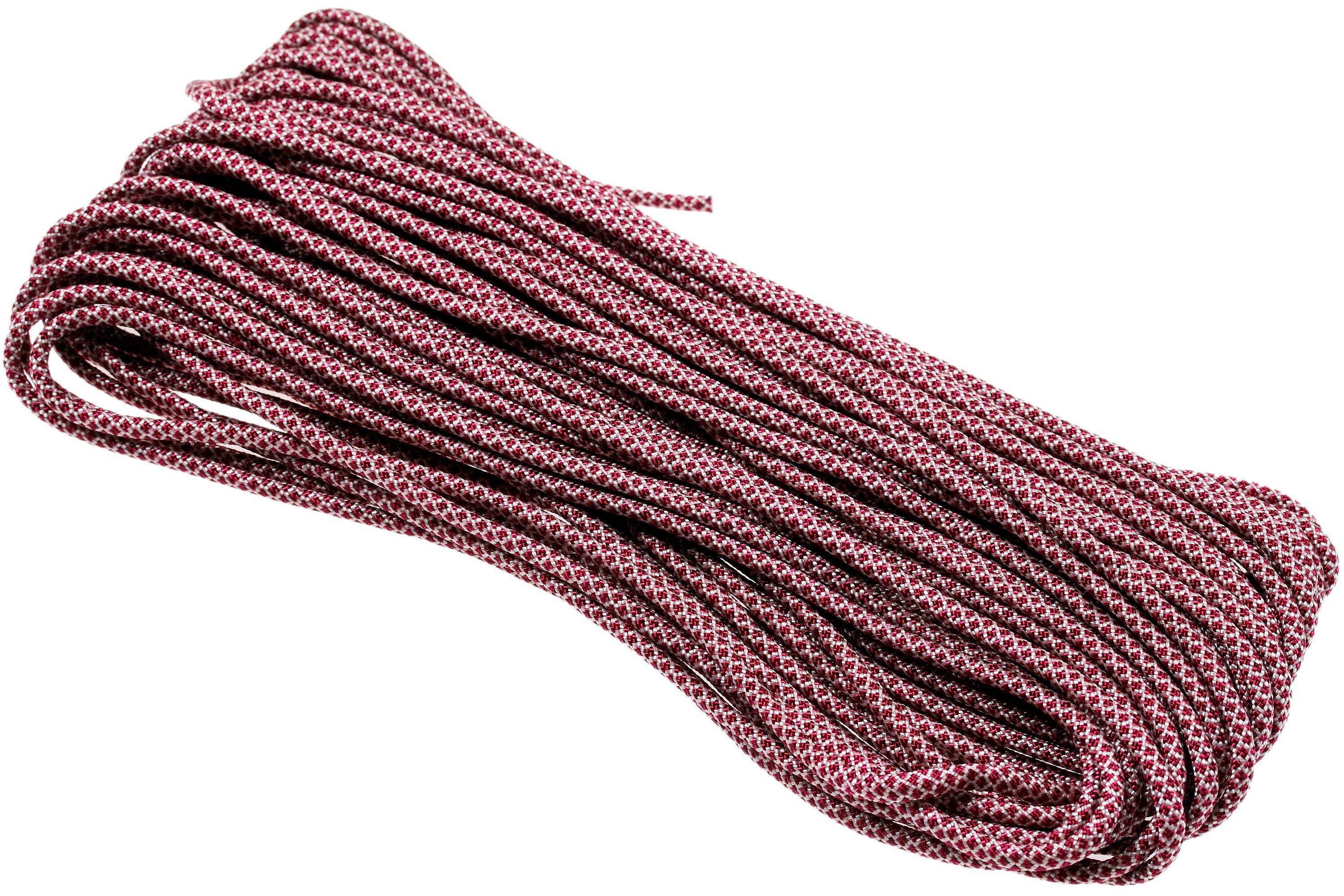 Knivesandtools 550 Paracord Typ III, Farbe cream with burgundy