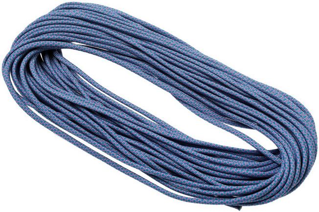 Knivesandtools 550 paracord type III, colour: navy camo, 100 ft