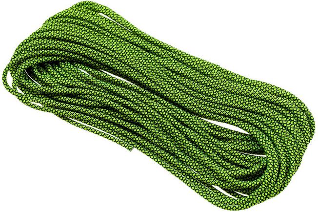 Knivesandtools 550 paracord type III, colour: olive drab & black