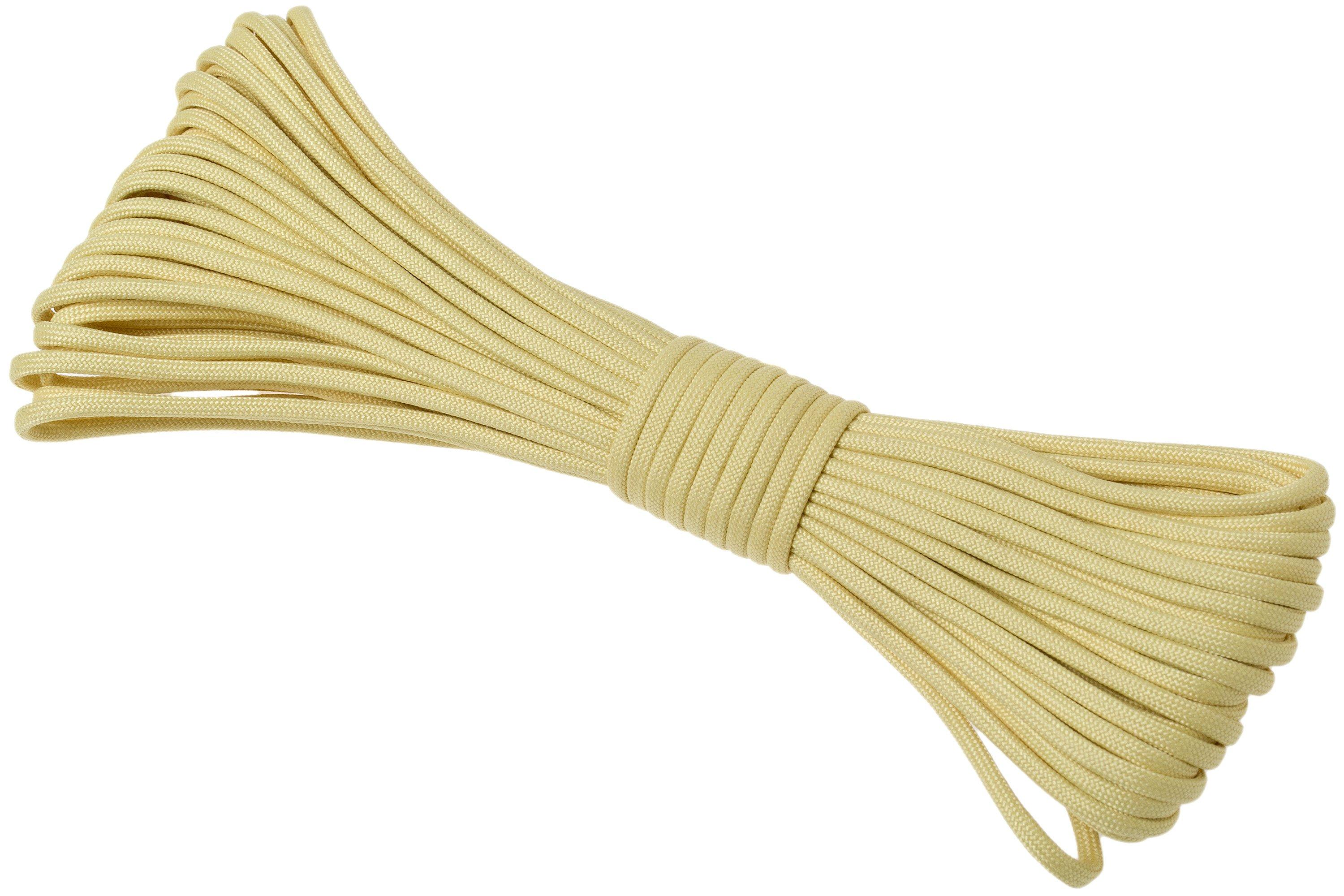 Atwood Rope MFG Kevlar Paracord, colour: yellow, 50 ft (15.24m