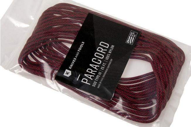 Imperial Red Reflective 550 Paracord