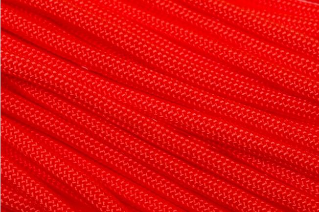 Knivesandtools 550 paracord type III, colour: neon orange, 100 ft (30.48 m)