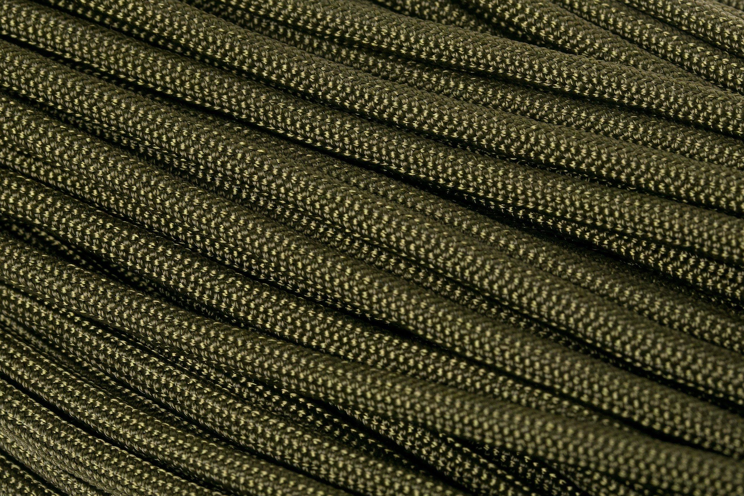 550 Paracord Type III Military Spec RG1165H, olive drab, 100 ft (30,48