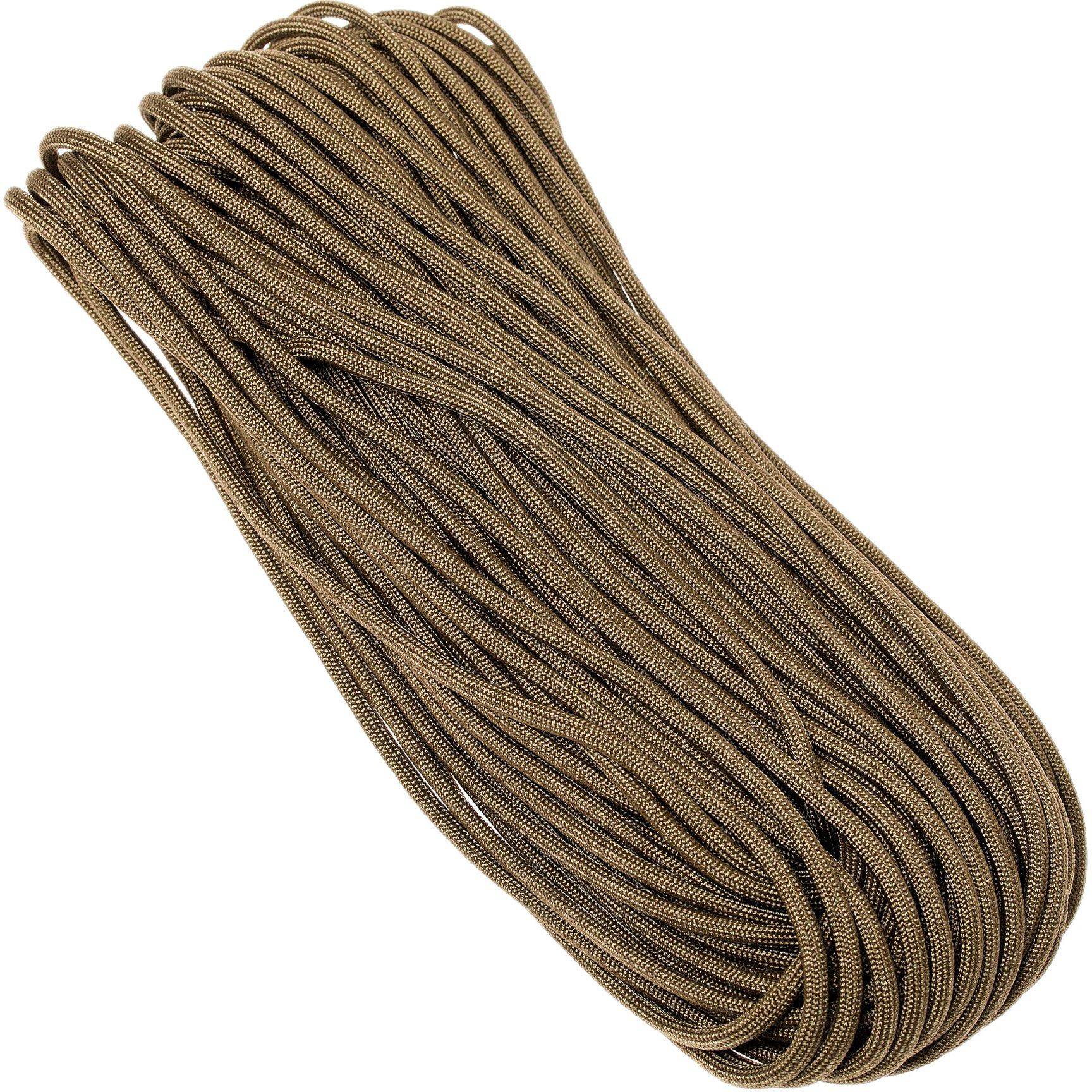 25 Feet Of 550 Paracord - Mil-Spec Type III Nylon, 550 Lb Strength, For Survival & Camping