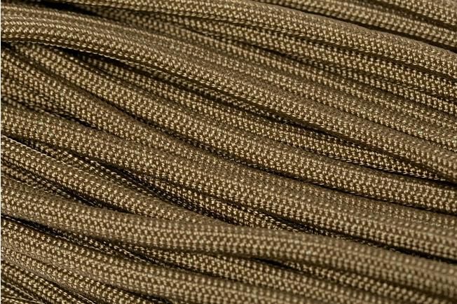 100Ft 550 Paracord Brown - Army Navy Gear