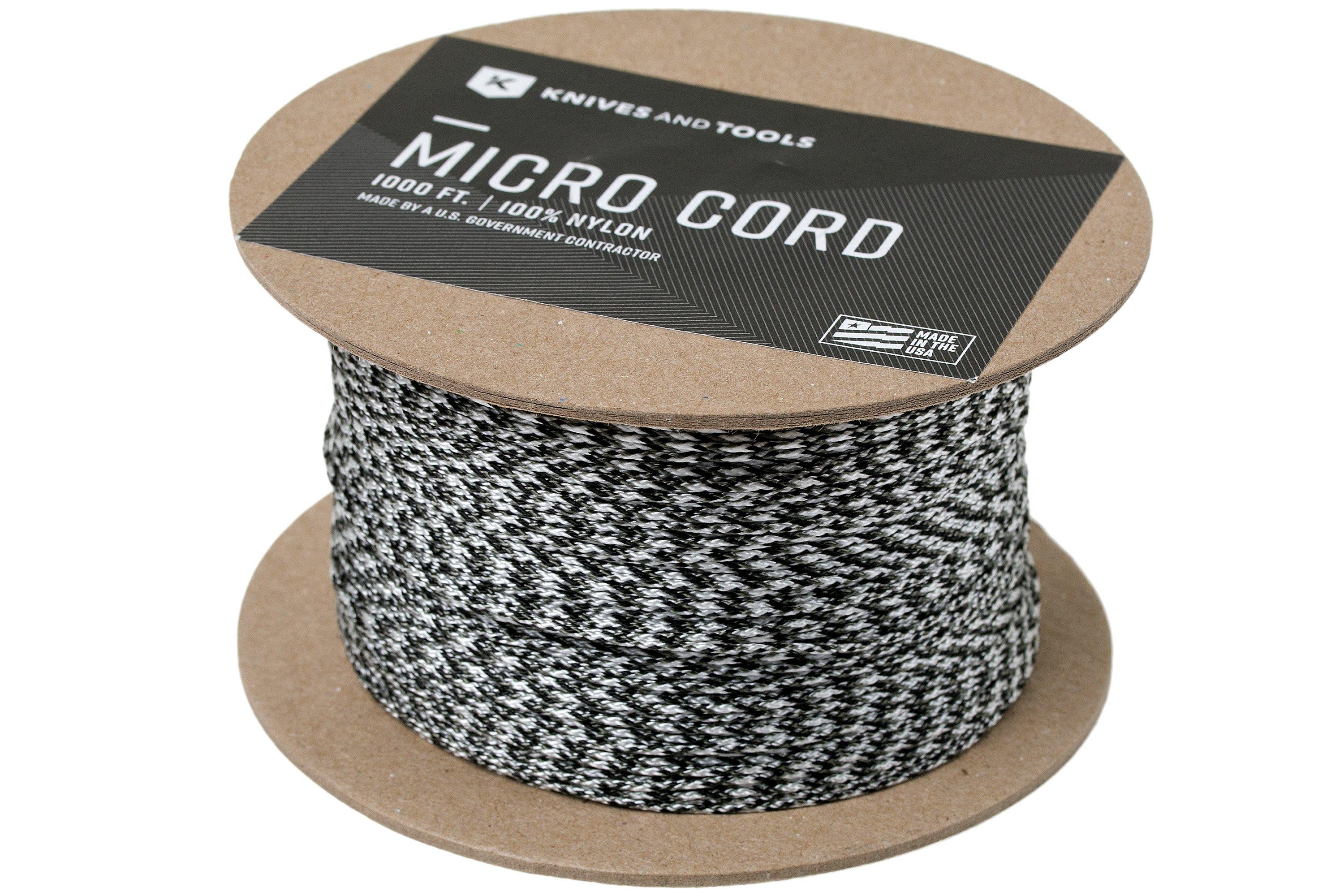 Micro Cord, black, 1000 ft (304,8 m)  Advantageously shopping at