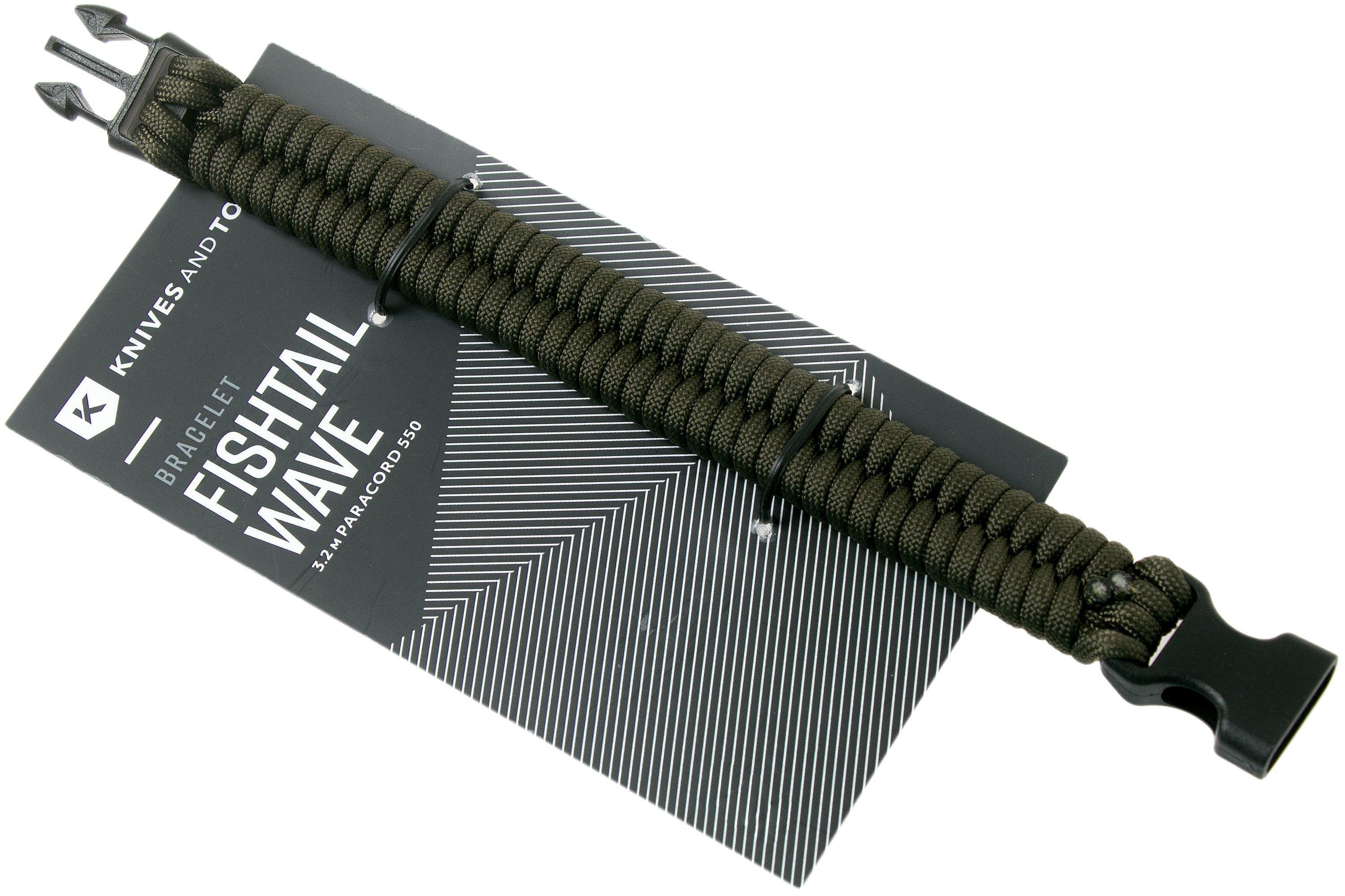 Bracciale Paracord Mimetico Regolabile 550lb Con Chiave A Manetta - BeRescued EDC