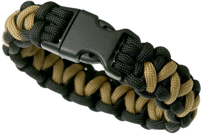 Imagen para Knivesandtools pulsera onda salomón, negro, tamaño interior 20 cm