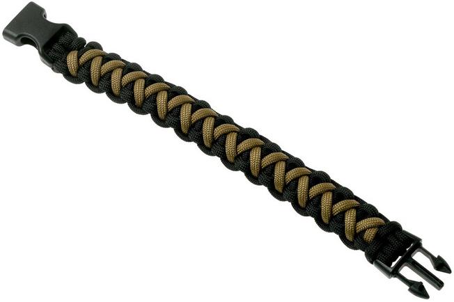 Imagen para Knivesandtools pulsera onda salomón, negro, tamaño interior 20 cm