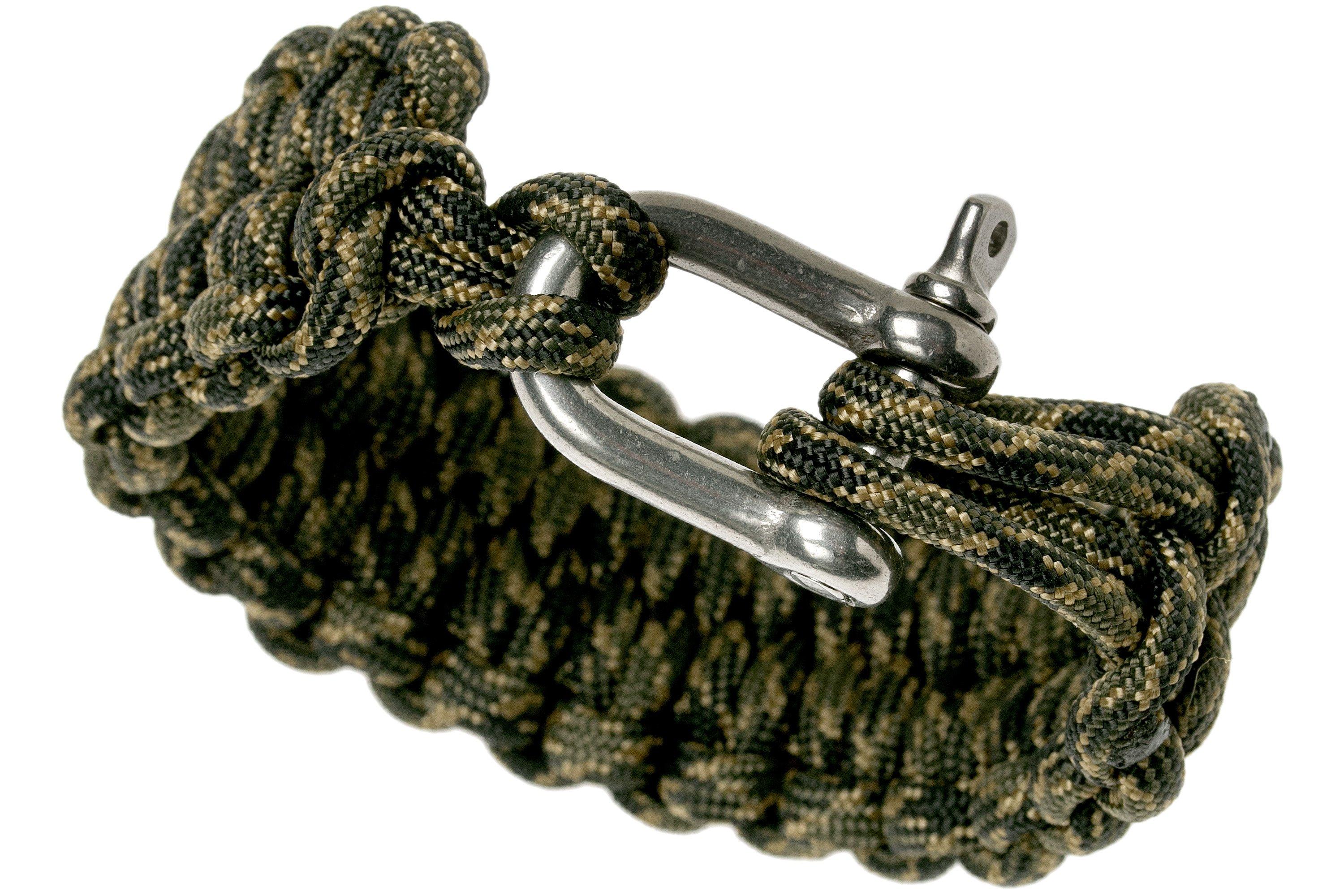 Bracciale Di Sopravvivenza In Paracord Con Fischietto E Avviamento Al Fuoco Di Sopravvivenza 6884