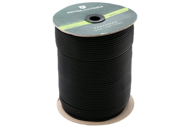 Bild für Knivesandtools 550 Paracord Type III, Black, 1000ft (300 m)