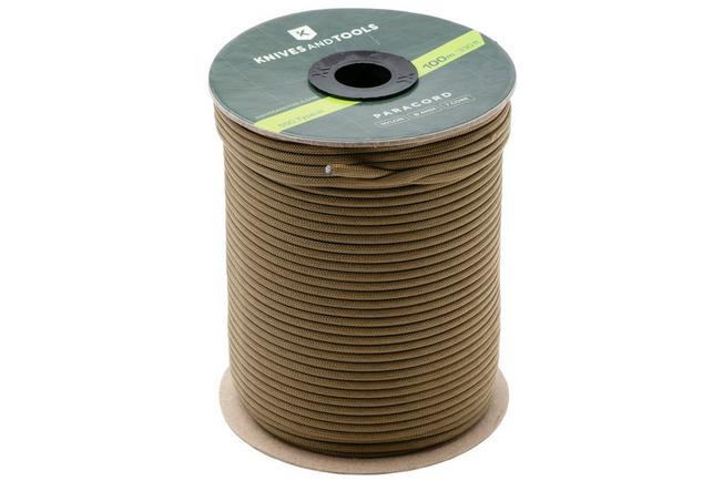Bild für Knivesandtools 550 Paracord Type III, Coyote Brown, 330ft (100 m)