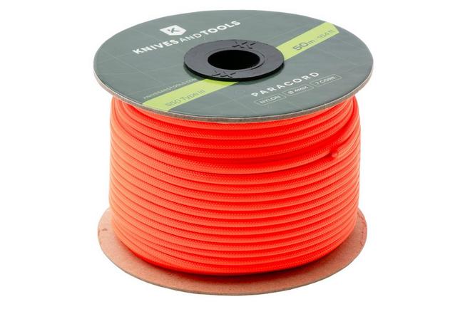 Bild für Knivesandtools 550 Paracord Type III, Sofit Orange, 164ft (50 m)