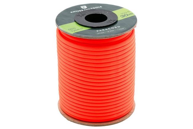Bild für Knivesandtools 550 Paracord Type III, Sofit Orange, 100ft (30 m)