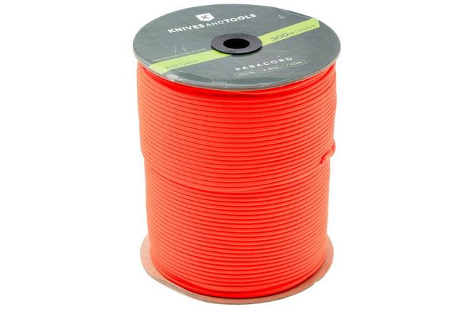 Afbeelding voor Knivesandtools 550 Paracord Type III, Sofit Orange, 1000ft (300 m)