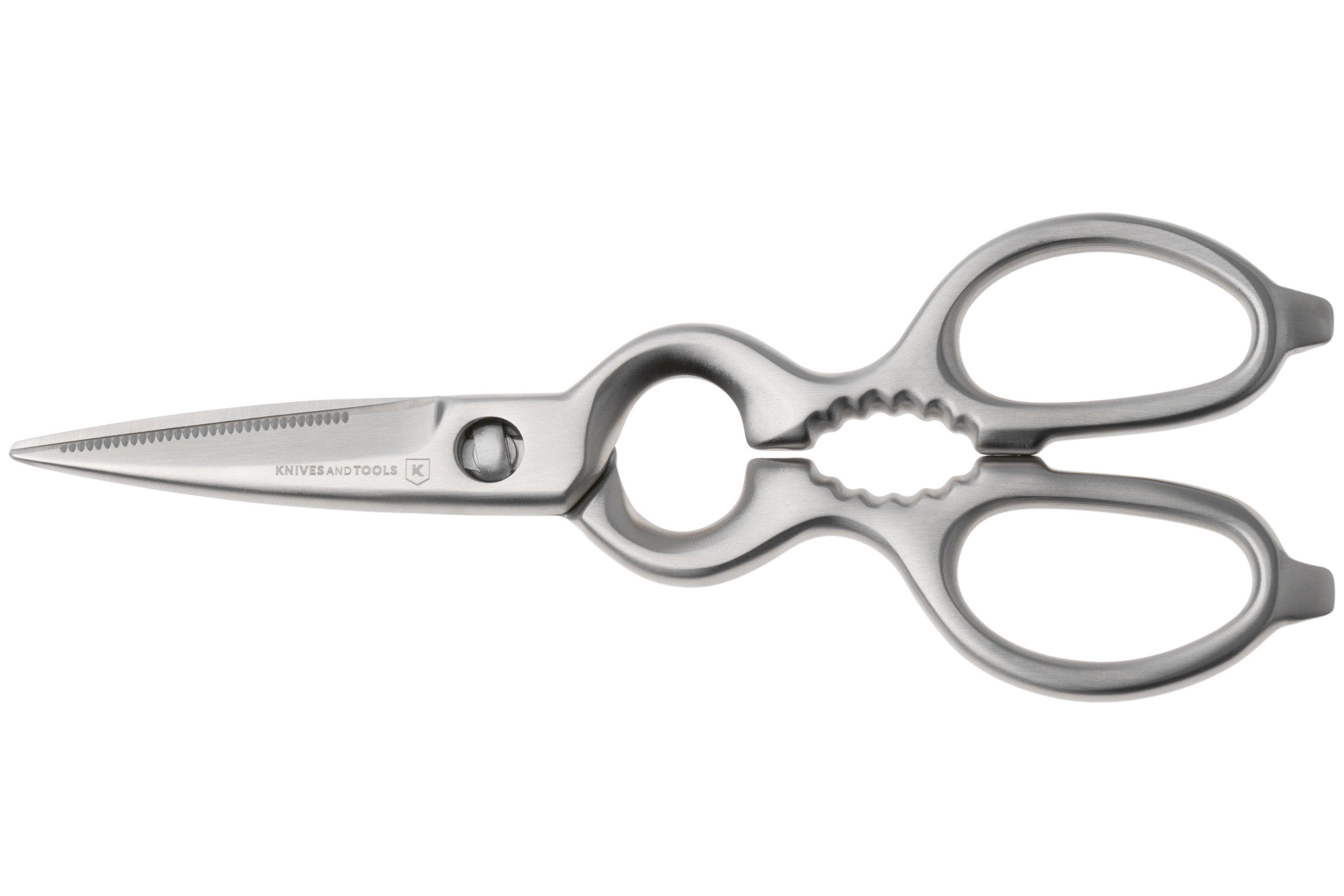 Knivesandtools Forged Scissors SC002 stainless steel, kitchen