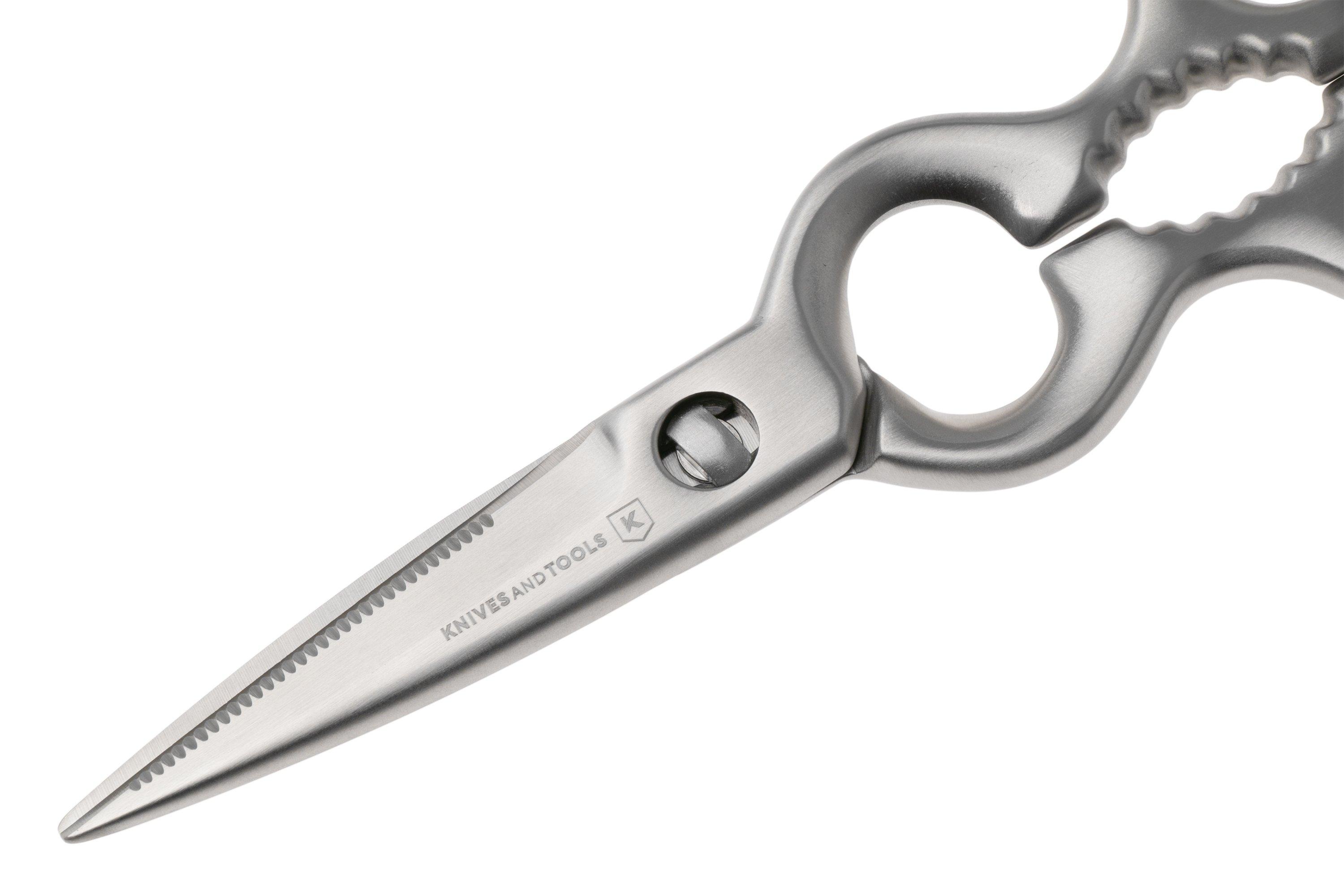Knivesandtools Forged Scissors SC002 stainless steel, kitchen