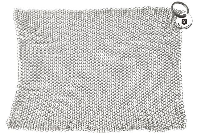 Image for Knivesandtools Scrubber KTSCRUB-4MM Stainless Steel Pan Scrubber, ring scrubber, 4 mm