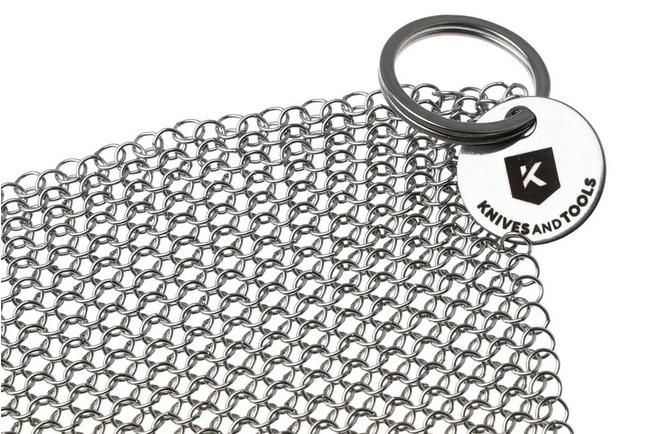 Image for Knivesandtools Scrubber KTSCRUB-4MM Stainless Steel Pan Scrubber, ring scrubber, 4 mm