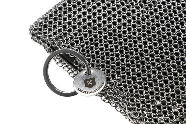 Image for Knivesandtools Scrubber KTSCRUB-SIL10X12 Stainless Steel Pan Scrubber Silicone, ring scrubber, 10 x 12 cm