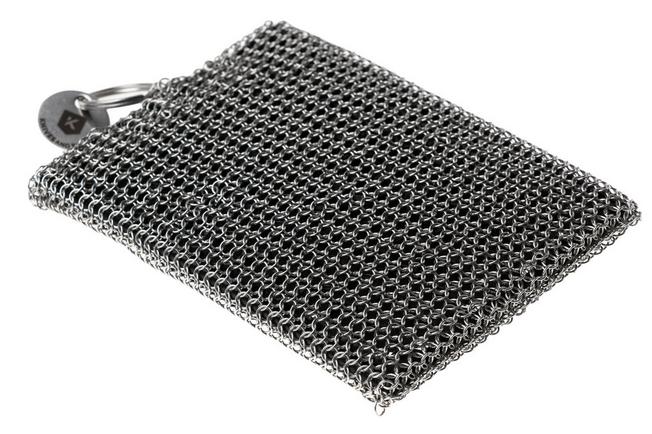 Immagine per Knivesandtools Scrubber KTSCRUB-SIL8X10 Stainless Steel Pan Scrubber Silicone, spugna ad anelli, 8x10cm