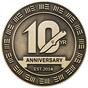 Gratis WE Knife 10th Anniversary Limited Edition Coin t.w.v. € 9,95