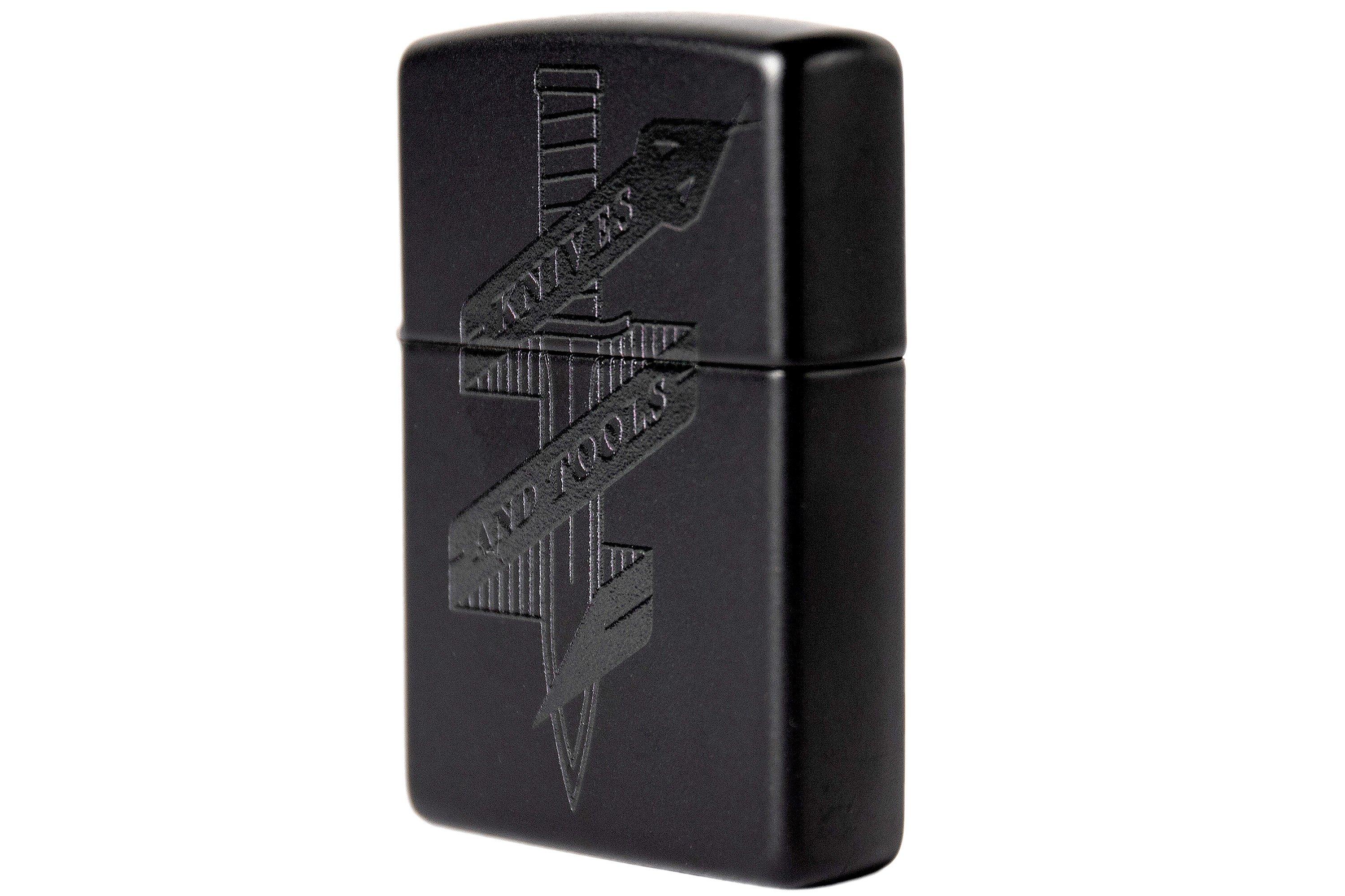 Knivesandtools Zippo Black Matte Snake, nero, accendino | Fare acquisti vantaggiosamente su ...