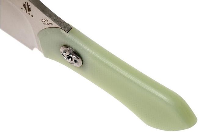Image for Kizer Thumbper Short 1013 Skinner neck knife, Matt Cucchiara design