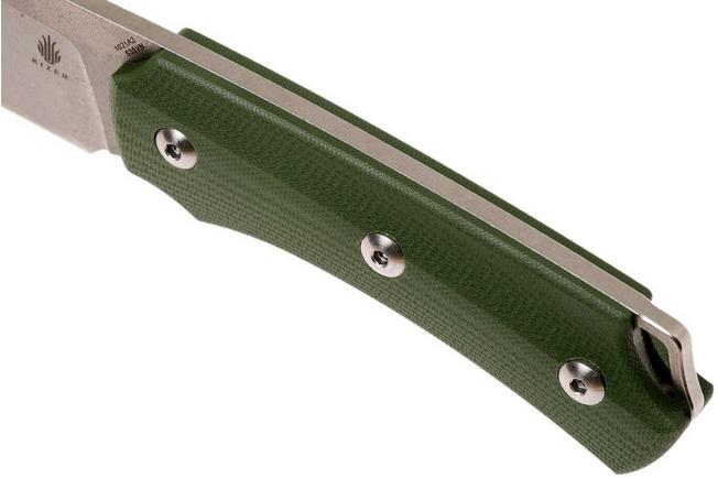Image for Kizer T2 Task 2 Ki1021A2 Green fixed knife, Uli Hennicke design